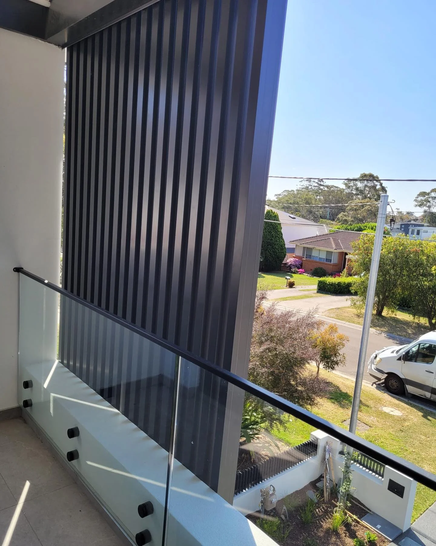Frameless glass balustrade