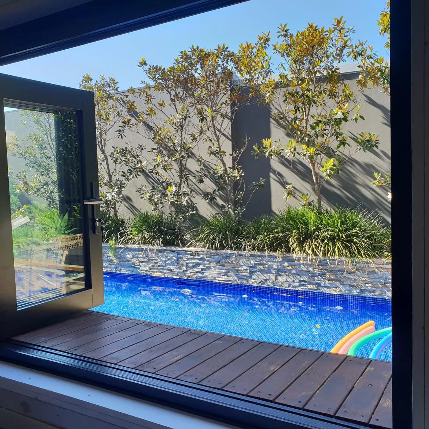 Custom made kitchen bifold window